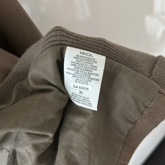 Vince Leather jacket - Picture 4 of 5